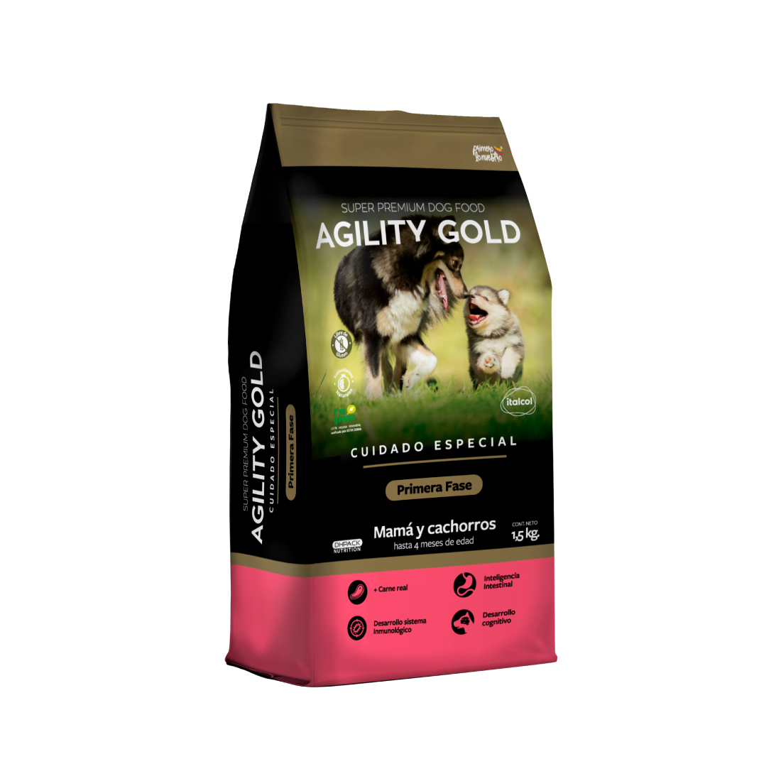 Agility Gold Primera Fase - Mama y Cachorros 1.5Kg 1 Agility Gold Primera Fase