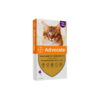 Advocate Gatos 0.8 ml - De 4 a 8 Kg