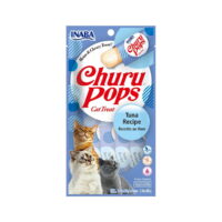 INABA Cat Snack Churu Pops Atún 4 unidades