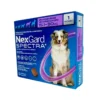 Nexgard Spectra L de 15.1 a 30 Kg - Antiparasitario interno y externo para perros