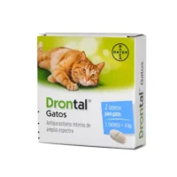 Drontal Gatos Caja 2 Tabletas