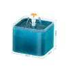 Fuente de agua para mascotas con iluminación LED