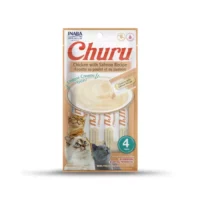 NABA Cat Snack Churu Pollo con Salmón 4 unidades