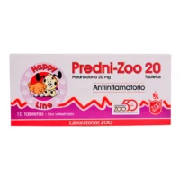 Predni-Zoo 20 Mg Blister 10 Tabletas