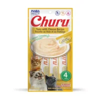 INABA Cat Snack Churu Atún y Queso