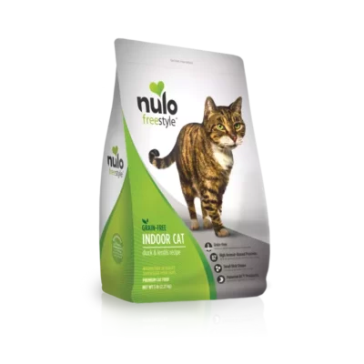 Nulo Gato Adulto Indoor Grain Free Gato Interiores - Pato y Lentejas 5.44Kg