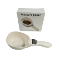 cuchara medidora electrónica para alimento de mascota