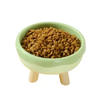 comedero-alto-dona-15cm-verde