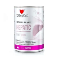 DISUGUAL Hepatic Diet para Perros – Lata Pato 400 g