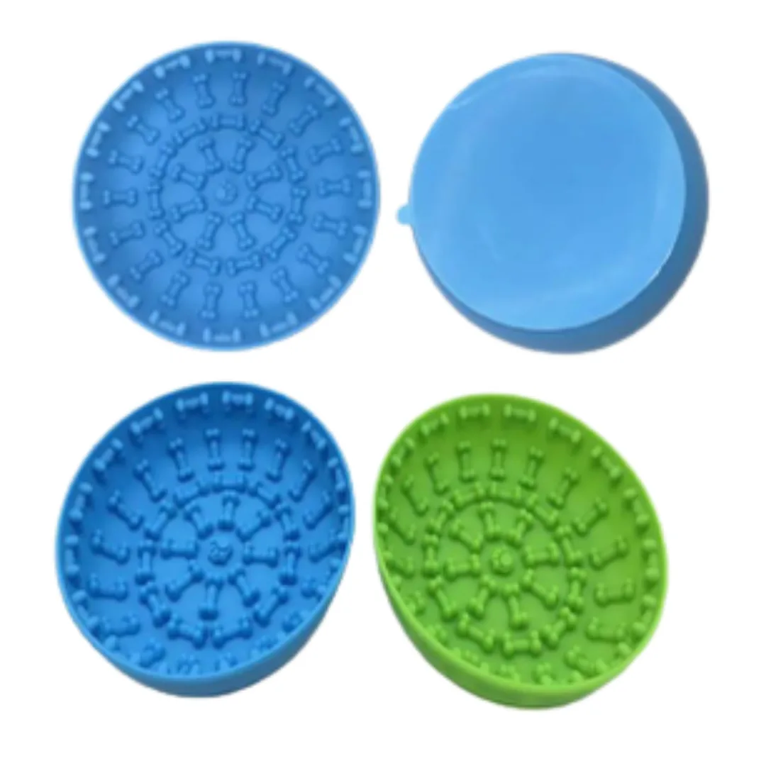 Tazón Lick Mat Antiestrés – Alimentación Lenta y Saludable para Perros y Gatos 1 Tazón Lick Mat Antiestrés – Alimentación Lenta y Saludable para Perros y Gatos