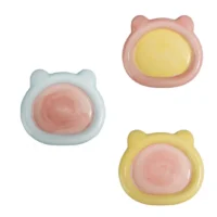 Comedero Premium Pinky Pinky de Cerámica Oso – Para Gatos y Perros Pequeños