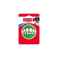 Pelota KONG Grinz by Rogz – Diversión Sonriente para Perros - Talla S