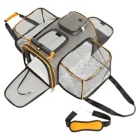 Bolso Expandible para Mascotas hasta 8 kg – Ventilado y Plegable