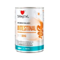 Disugual Dog Intestinal Diet Trucha – Alimento Húmedo Veterinario para Tracto Digestivo Sensible