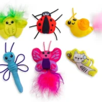 Catstages Cute as a Bug -Juguete Interactivo para Gatos – Caza y Diversión Sensorial