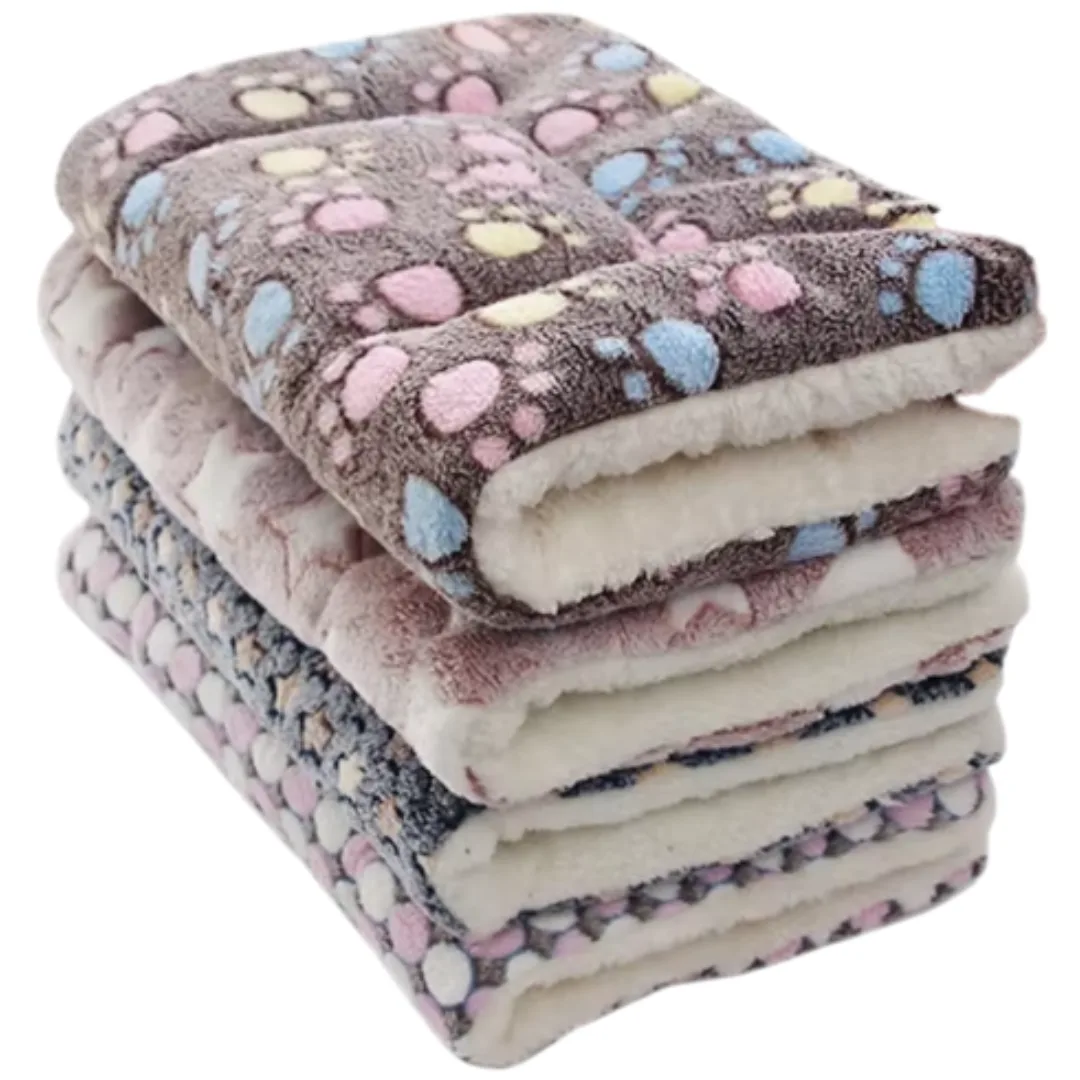 Colchita Suave y Térmica para mascotas – Manta Confortable con Diseños