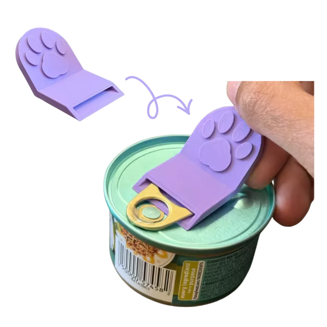 Abrelatas Sencillo Huellita – Práctico, Seguro y Compacto