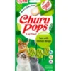 INABA Cat Snack Churu Pops Atún y Pollo 4 unidades