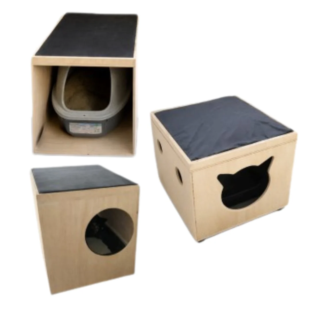 Muebles para Areneros de Gatos — Diseño Funcional, Limpio y a Medida