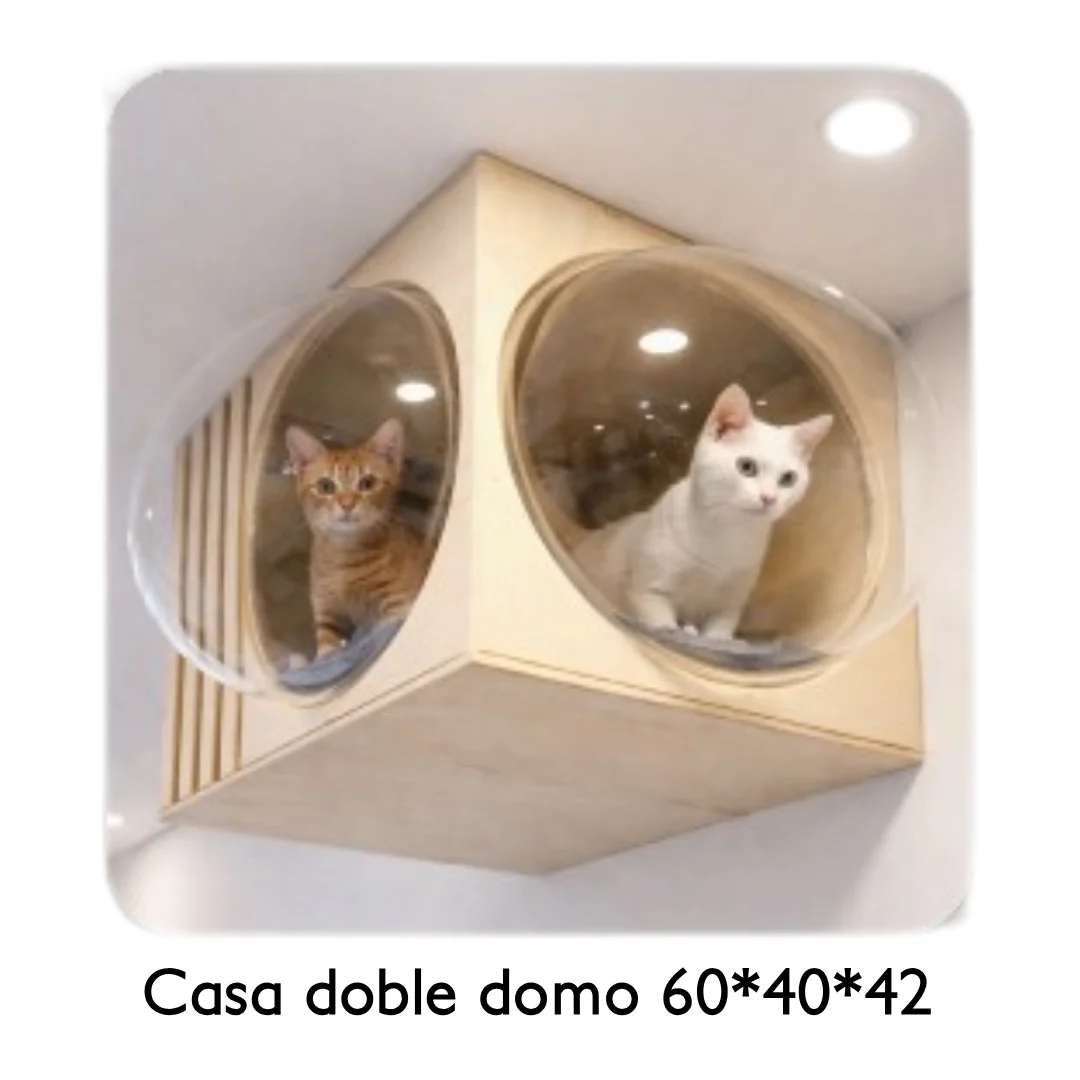 Casas Flotantes para Gatos — Diseño Moderno, Funcional y Ahorrador de Espacio 5 Casas Flotantes para Gatos — Diseño Moderno, Funcional y Ahorrador de Espacio - Imagen 5