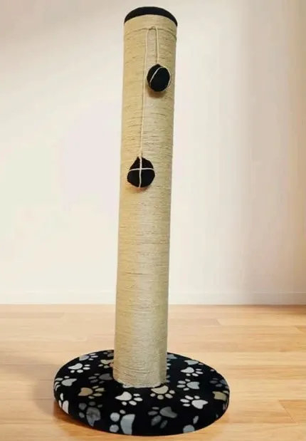 Rascador de Piso Elvis para Gatos  — Compacto, Cómodo y Funcional