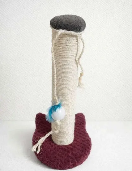 Rascador de Piso Figaro para Gatos  — Diseño lindo, Funcional y Compacto