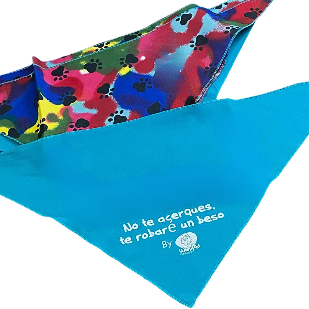 Pañoleta para Mascotas con Frases WohlPet — Estilo, Actitud y Personalidad