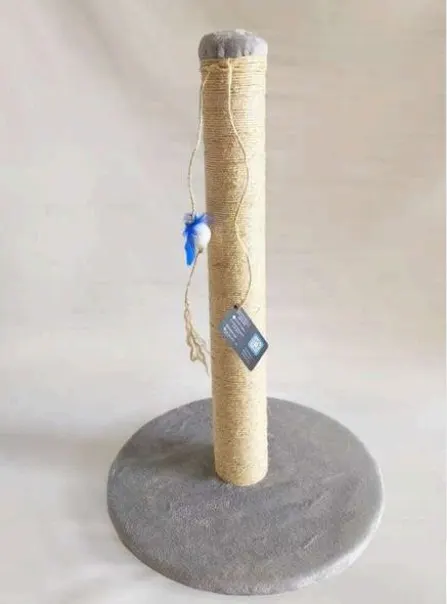Rascador de Piso Zoe para Gatos  — Compacto, Divertido y Funcional