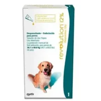 Revolution 12% 20,1 a 40Kg (Verde) Desparasitante-Endectocida tópico para perros