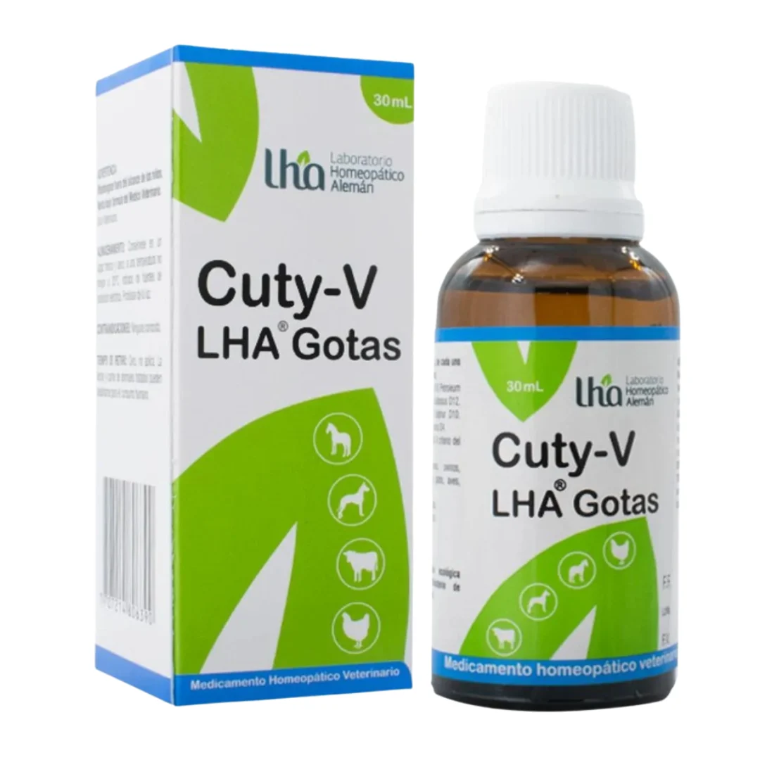 Cuty-V LHA Gotas 30 ml — Salud de la Piel y Pelaje para Mascotas