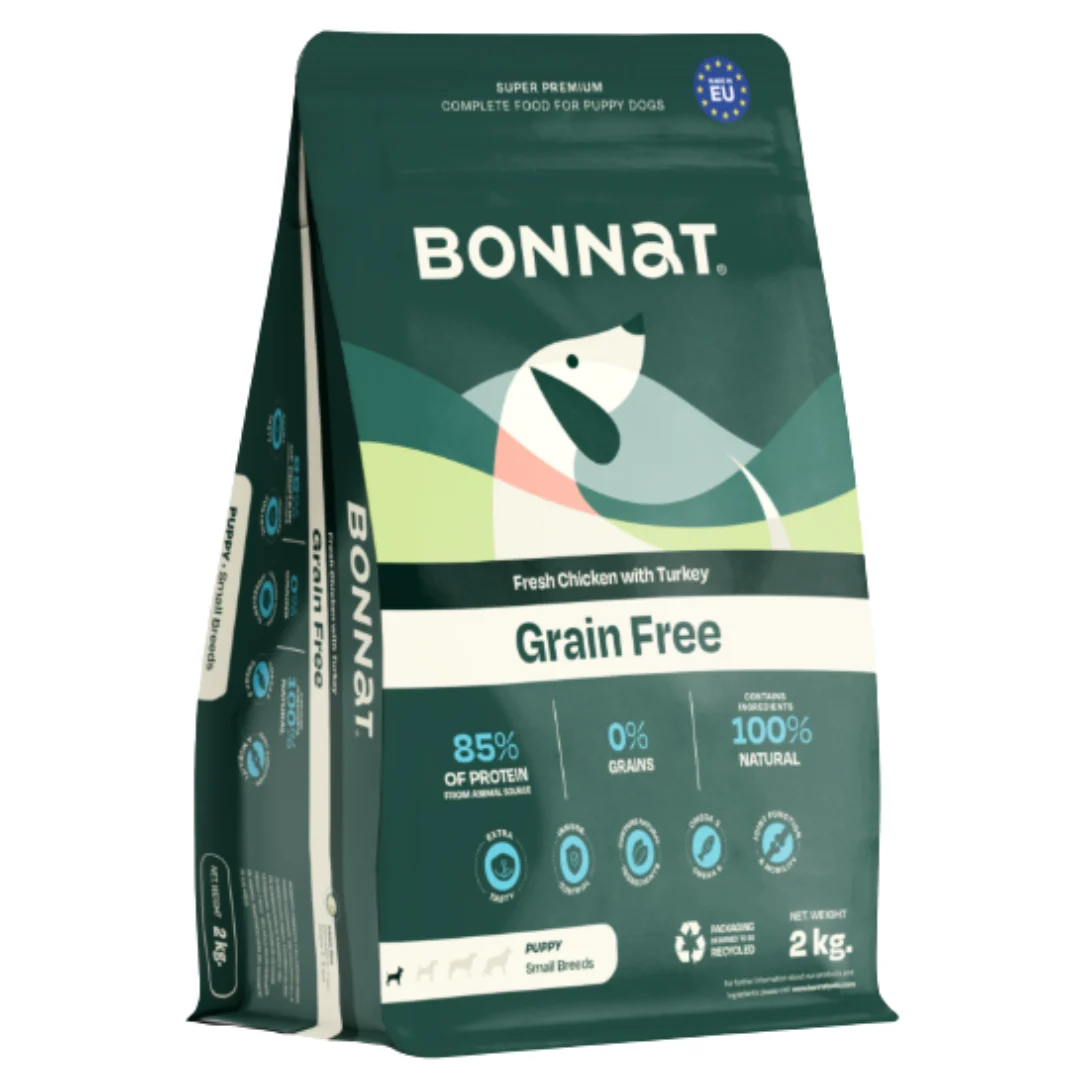 Alimento Bonnat Grain Free Puppy Small Breeds 2 kg