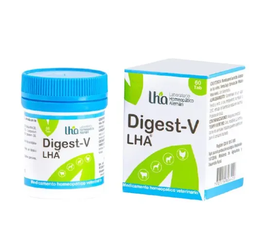 Digest-V LHA Tabletas x 60 — Soporte Digestivo para Perros y Gatos