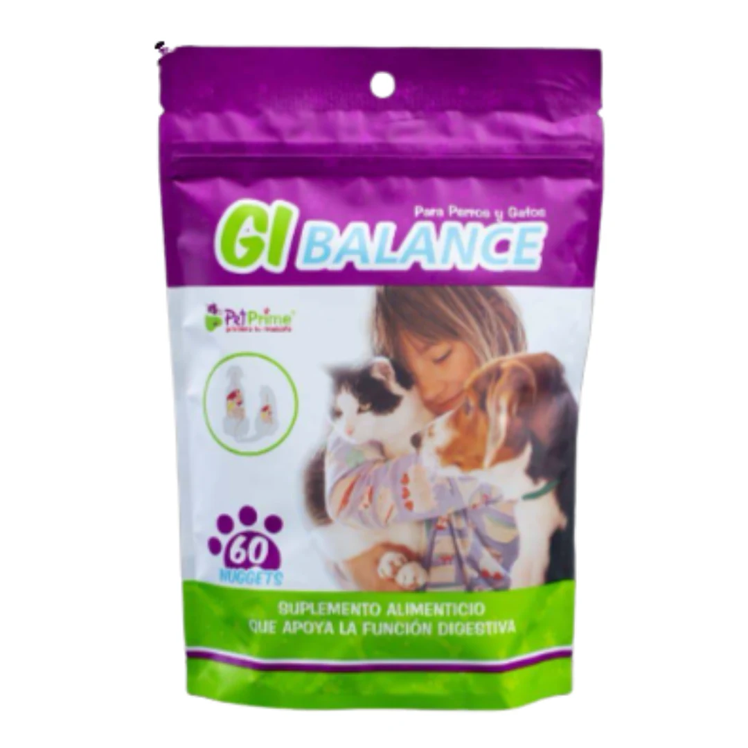 Suplemento Digestivo para mascotas GI Balance — Salud Intestinal y Bienestar