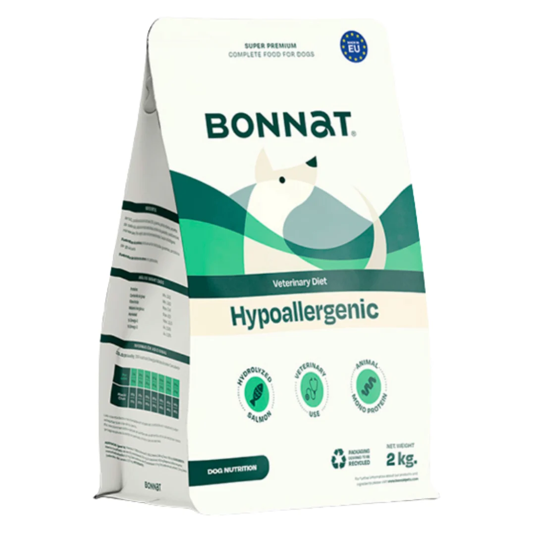 Alimento para Perros Bonnat Veterinary Diet Hypoallergenic 2 kg