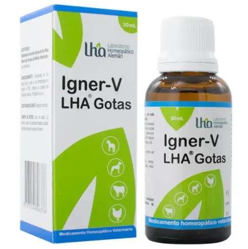 Igner-V LHA Gotas 30 ml — Soporte Hepático y Detox para Mascotas