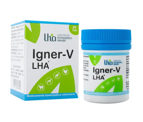 Igner-V LHA Tabletas x 60 — Soporte Hepático y Detox para Mascotas