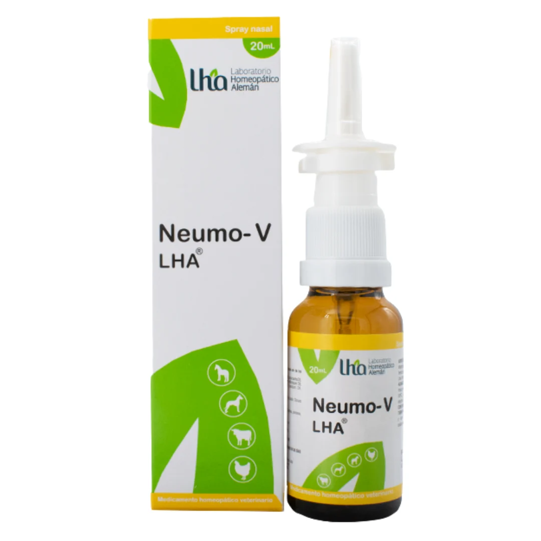 Neumo-V LHA Spray Nasal 20 ml — Soporte Respiratorio para Mascotas