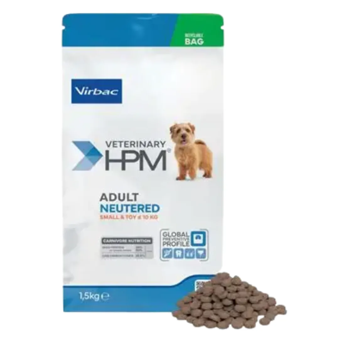 Alimento Perros Virbac HPM Neutered Small y Toy 1,5 kg