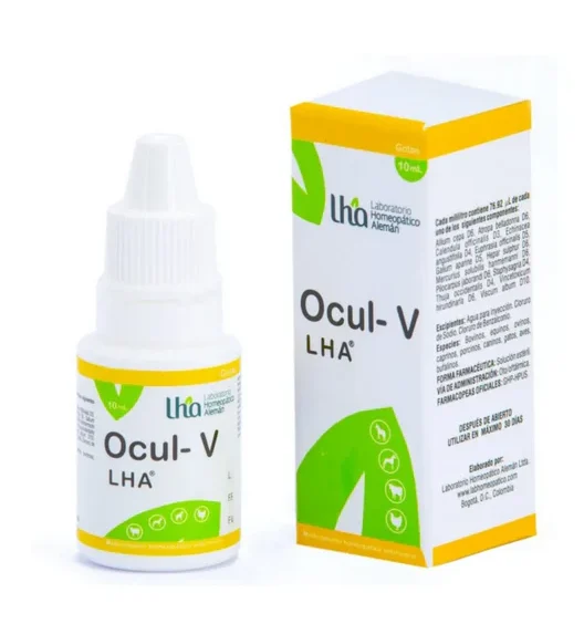 Ocul-V LHA Gotas Oftálmicas 10 ml — Cuidado Ocular para Mascotas