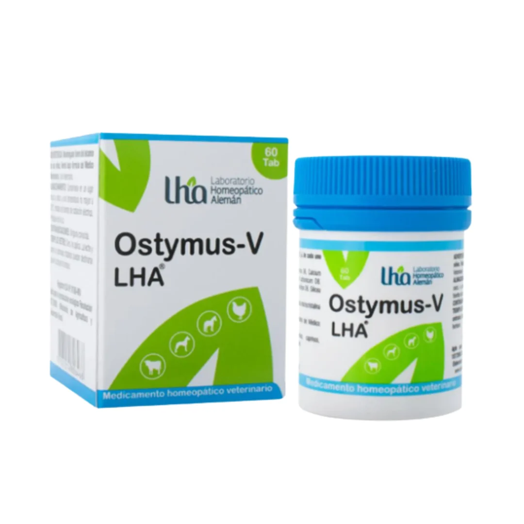 Ostymus-V LHA Tabletas x 60 — Refuerzo Inmunológico para Mascotas