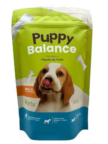 Suplemento para Cachorros Puppy Balance x 60 nuggets — Desarrollo y Crecimiento Saludable