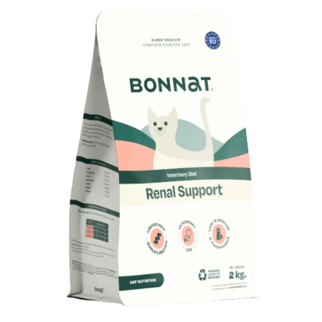 Alimento Gatos Bonnat Veterinary Diet Renal Support 2 kg