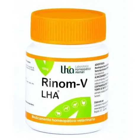 Rinom-V LHA Granulado — Soporte Respiratorio para Mascotas