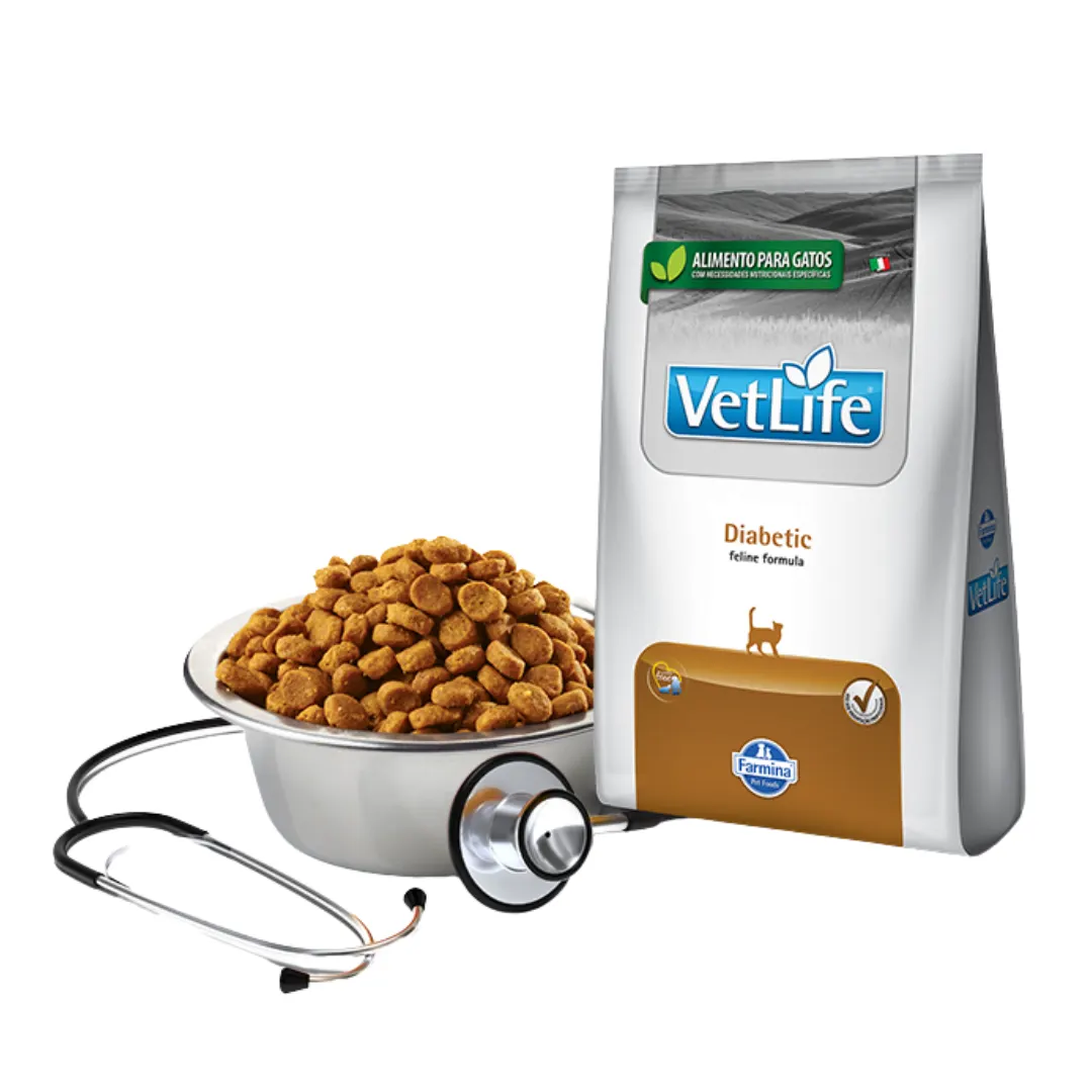 Vet Life Natural Feline Diabetic — Alimento para Gatos con Diabetes 1 Vet Life Natural Feline Diabetic — Alimento para Gatos con Diabetes
