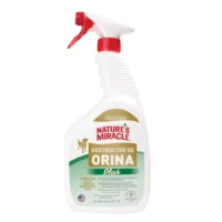 Natures Miracle Destructor de Orina para Perros 32 oz — Elimina Manchas y Olores